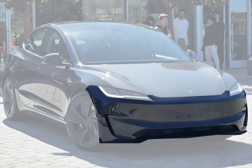 Tesla Model 3 2023+ Performance Style Front Bumper Kit Aftermarket Carbon Fiber Part / Bodykit - Robot Bodykits