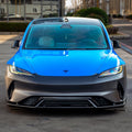 Tesla Model 3 Highland 2023 - 2027 AE Front Bumper Replacement Aftermarket Carbon Fiber Part / Bodykit - Robot Bodykits