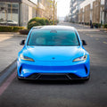 Tesla Model 3 Highland 2023 - 2027 AE Front Bumper Replacement Aftermarket Carbon Fiber Part / Bodykit - Robot Bodykits