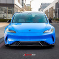 Tesla Model 3 Highland 2023 - 2027 AE Front Bumper Replacement Aftermarket Carbon Fiber Part / Bodykit - Robot Bodykits
