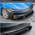 Tesla Model 3 Highland 2023 - 2027 AE Front Bumper Replacement Aftermarket Carbon Fiber Part / Bodykit - Robot Bodykits