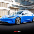 Tesla Model 3 Highland 2023 - 2027 AE Front Bumper Replacement Aftermarket Carbon Fiber Part / Bodykit - Robot Bodykits