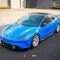 Tesla Model 3 Highland 2023 - 2027 AE Front Bumper Replacement Aftermarket Carbon Fiber Part / Bodykit - Robot Bodykits