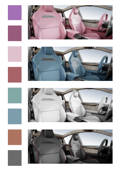 Tesla Model 3 & Y Performance Sports Seats 2.0 (Integrated - EASY INSTALL) Aftermarket Carbon Fiber Part / Bodykit - Robot Bodykits