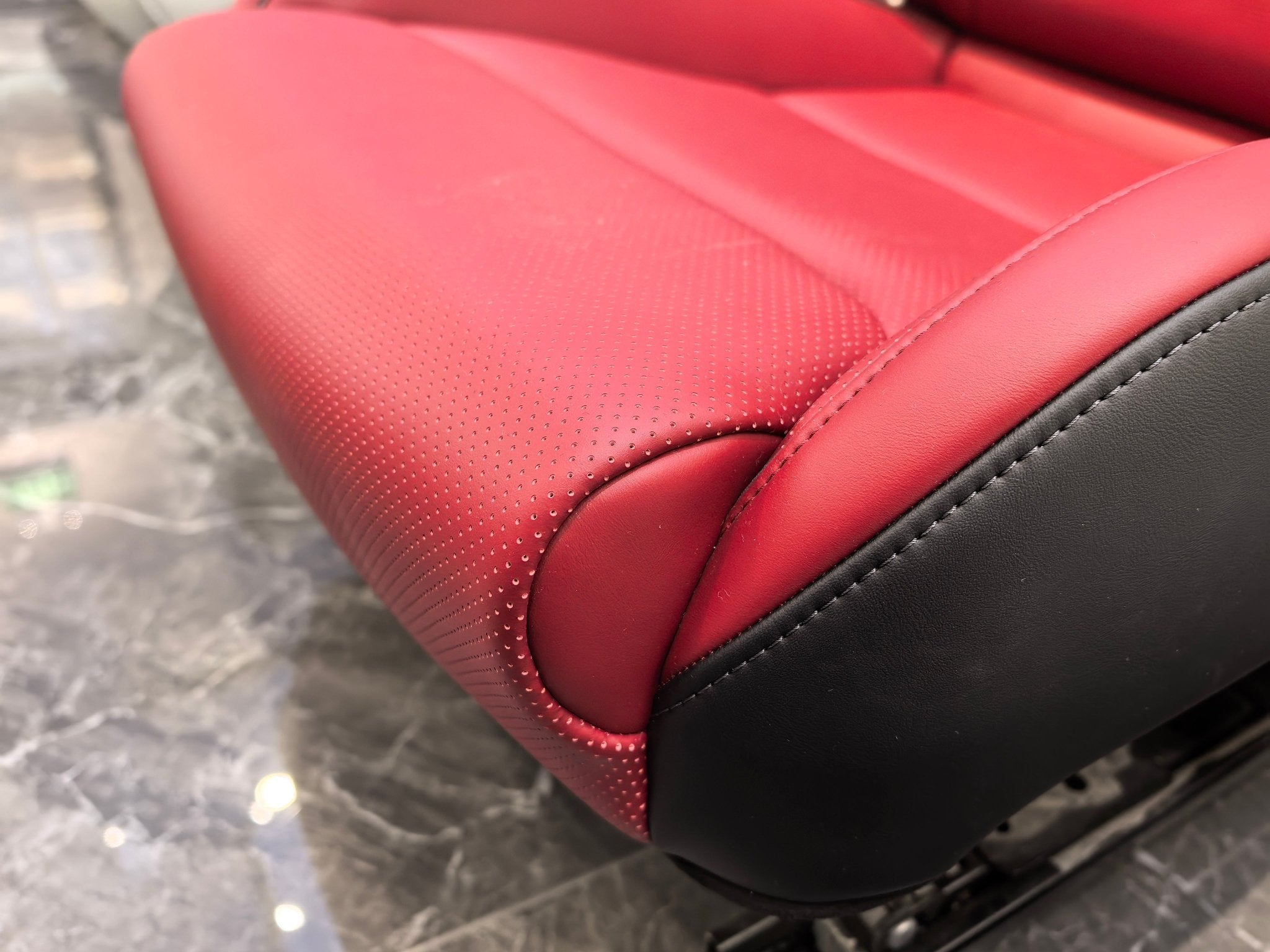 Tesla Model 3 & Y Performance Sports Seats 2.0 (Integrated - EASY INSTALL) Aftermarket Carbon Fiber Part / Bodykit - Robot Bodykits