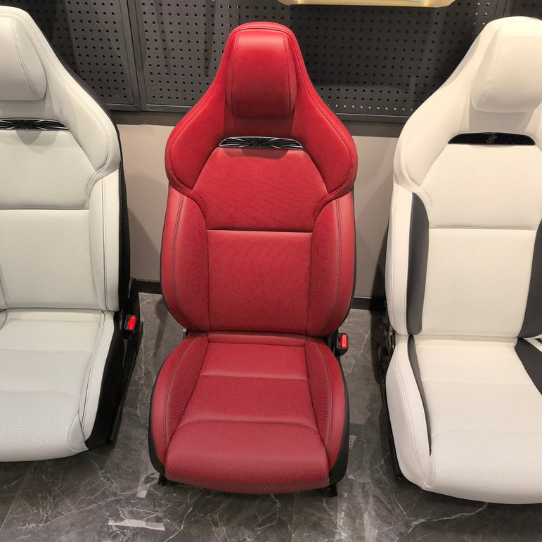 Tesla Model 3 & Y Performance Sports Seats 2.0 (Integrated - EASY INSTALL) Aftermarket Carbon Fiber Part / Bodykit - Robot Bodykits