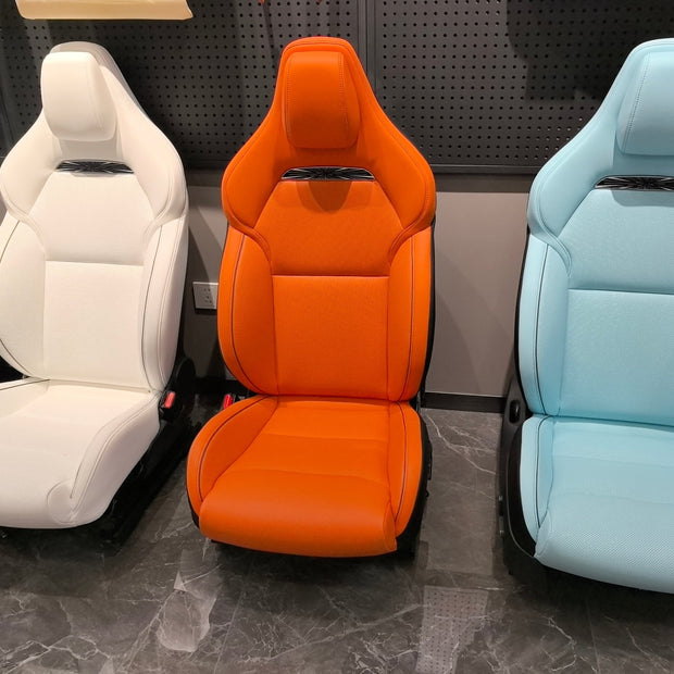 Tesla Model 3 & Y Performance Sports Seats 2.0 (Integrated - EASY INSTALL) Aftermarket Carbon Fiber Part / Bodykit - Robot Bodykits
