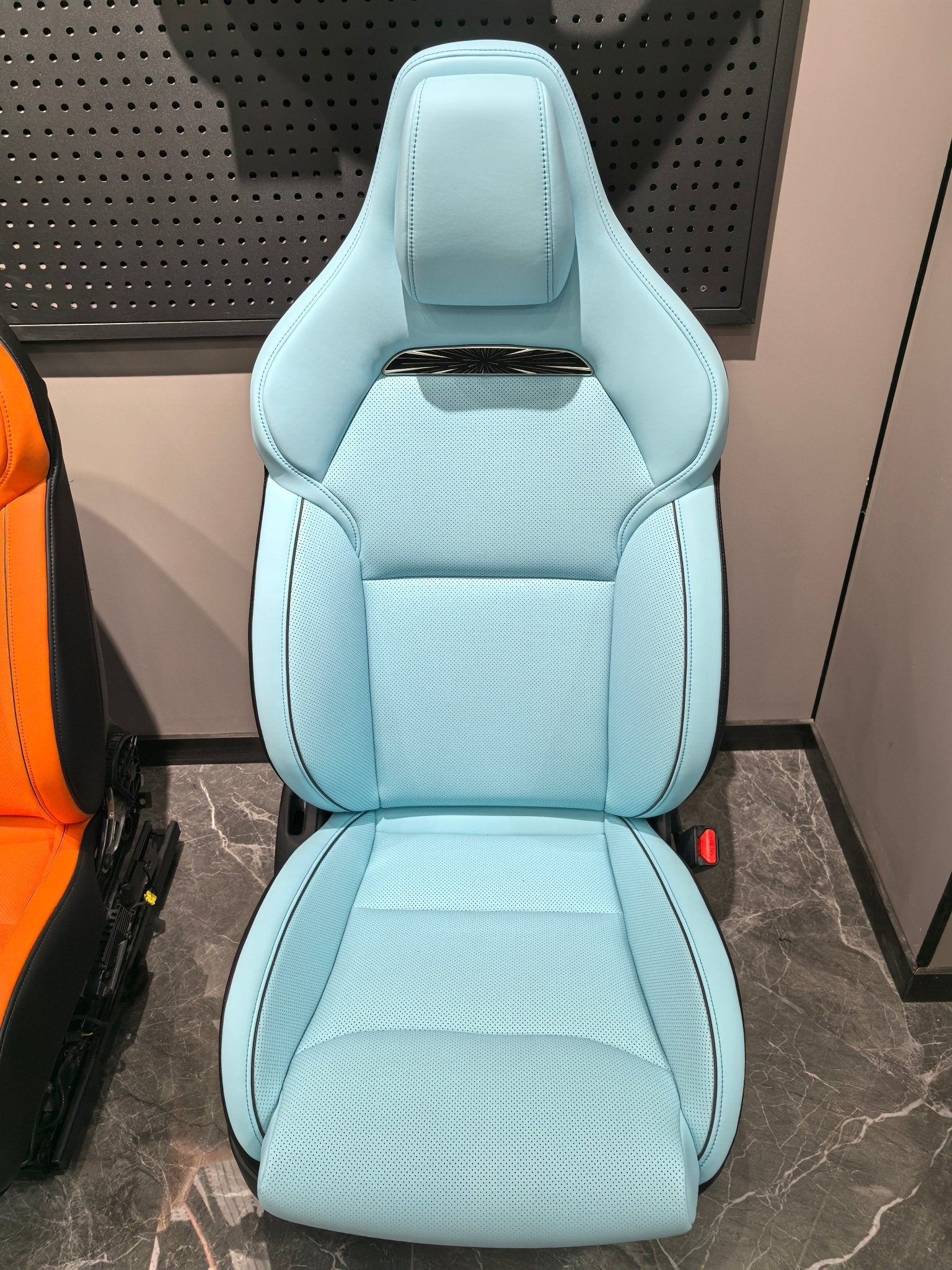 Tesla Model 3 & Y Performance Sports Seats 2.0 (Integrated - EASY INSTALL) Aftermarket Carbon Fiber Part / Bodykit - Robot Bodykits