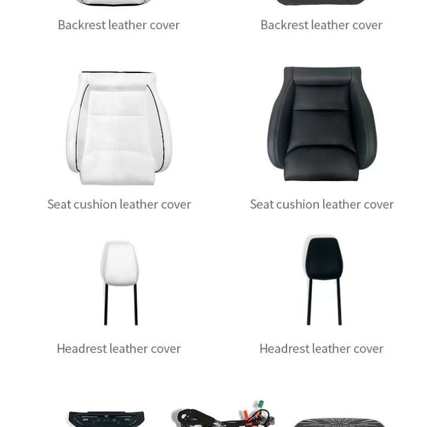 Tesla Model 3 & Y Performance Sports Seats 2.0 (Integrated - EASY INSTALL) Aftermarket Carbon Fiber Part / Bodykit - Robot Bodykits