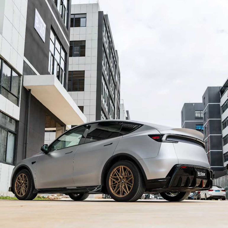 Velox 2025+ Tesla Model Y Lowline Kit Gloss Black Bodykit Aftermarket Carbon Fiber Part / Bodykit - Robot Bodykits