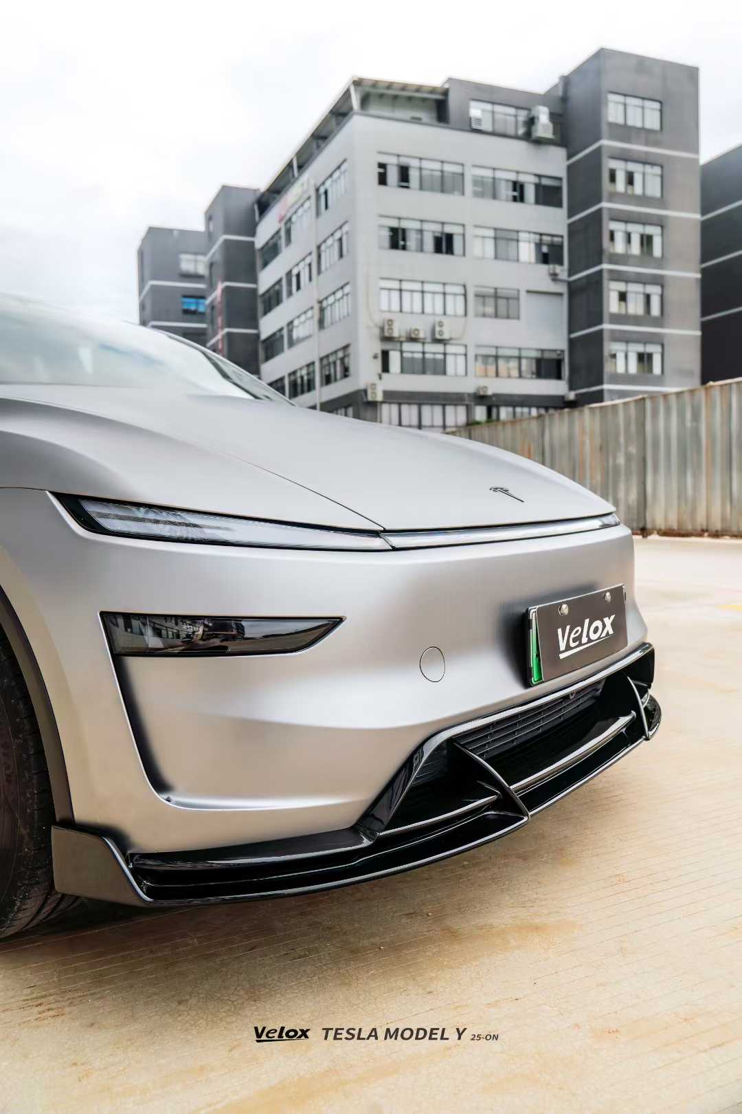 Velox 2025+ Tesla Model Y Lowline Kit Gloss Black Bodykit Aftermarket Carbon Fiber Part / Bodykit - Robot Bodykits
