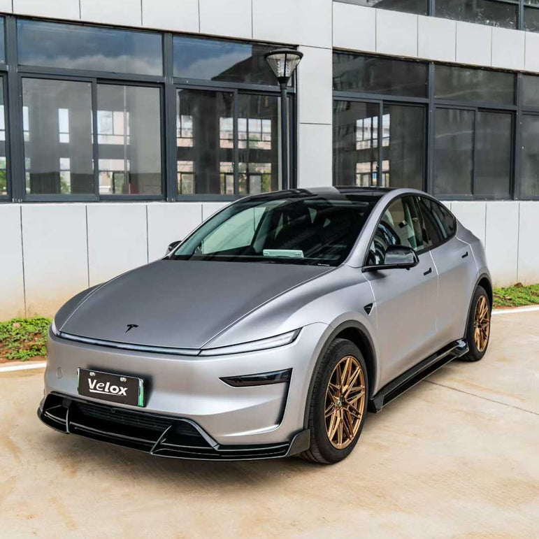 Velox 2025+ Tesla Model Y Lowline Kit Gloss Black Bodykit Aftermarket Carbon Fiber Part / Bodykit - Robot Bodykits