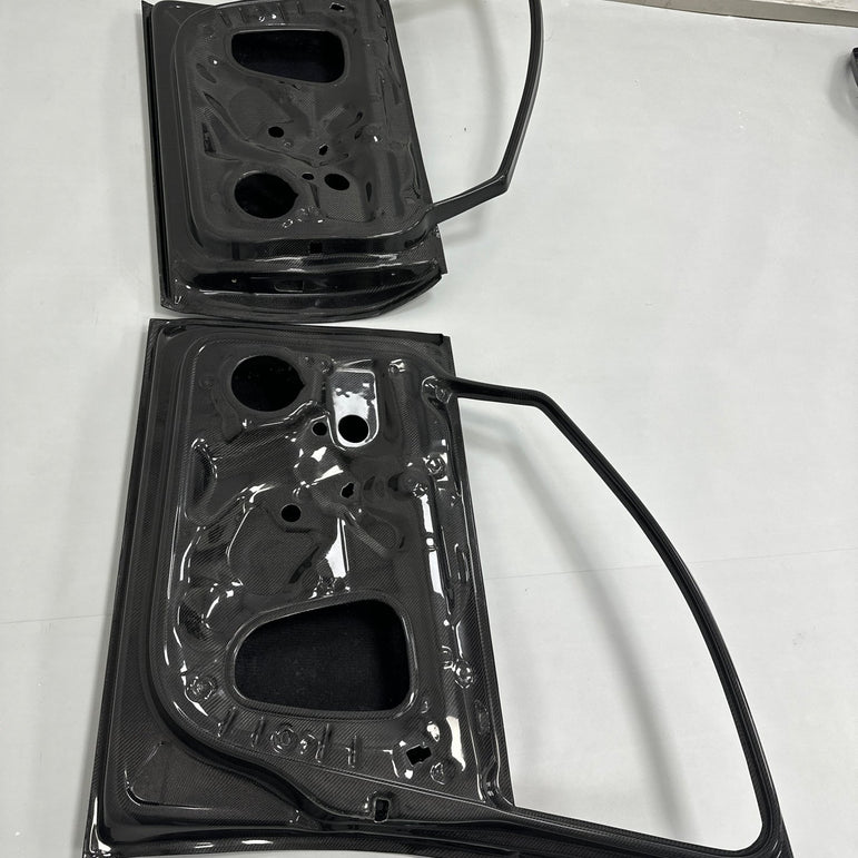 Volkswagen Golf Mk7/Mk7.5 (4 Door) OEM+ Double Sided Carbon Fibre Replacement Doors (4) (SE/GTI/R) Aftermarket Carbon Fiber Part / Bodykit - Robot Bodykits
