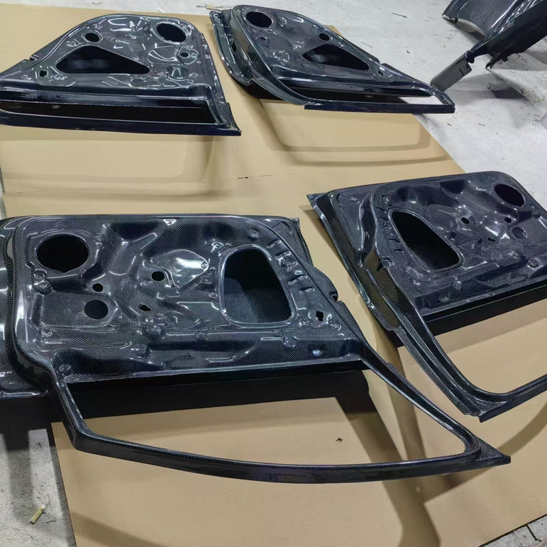 Volkswagen Golf Mk7/Mk7.5 (4 Door) OEM+ Double Sided Carbon Fibre Replacement Doors (4) (SE/GTI/R) Aftermarket Carbon Fiber Part / Bodykit - Robot Bodykits