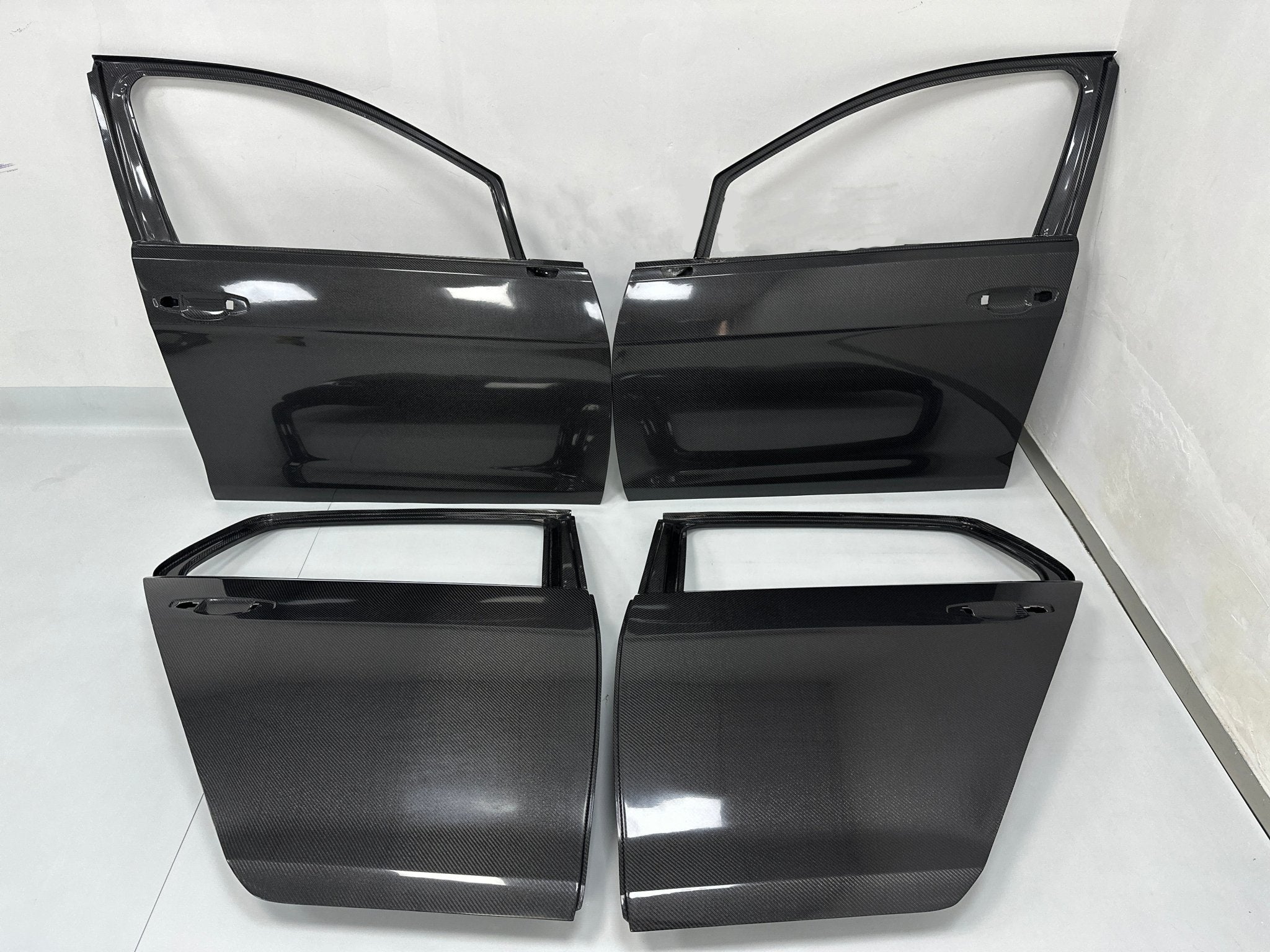 Volkswagen Golf Mk7/Mk7.5 (4 Door) OEM+ Double Sided Carbon Fibre Replacement Doors (4) (SE/GTI/R) Aftermarket Carbon Fiber Part / Bodykit - Robot Bodykits