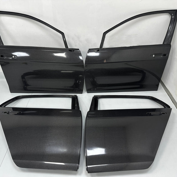 Volkswagen Golf Mk7/Mk7.5 (4 Door) OEM+ Double Sided Carbon Fibre Replacement Doors (4) (SE/GTI/R) Aftermarket Carbon Fiber Part / Bodykit - Robot Bodykits