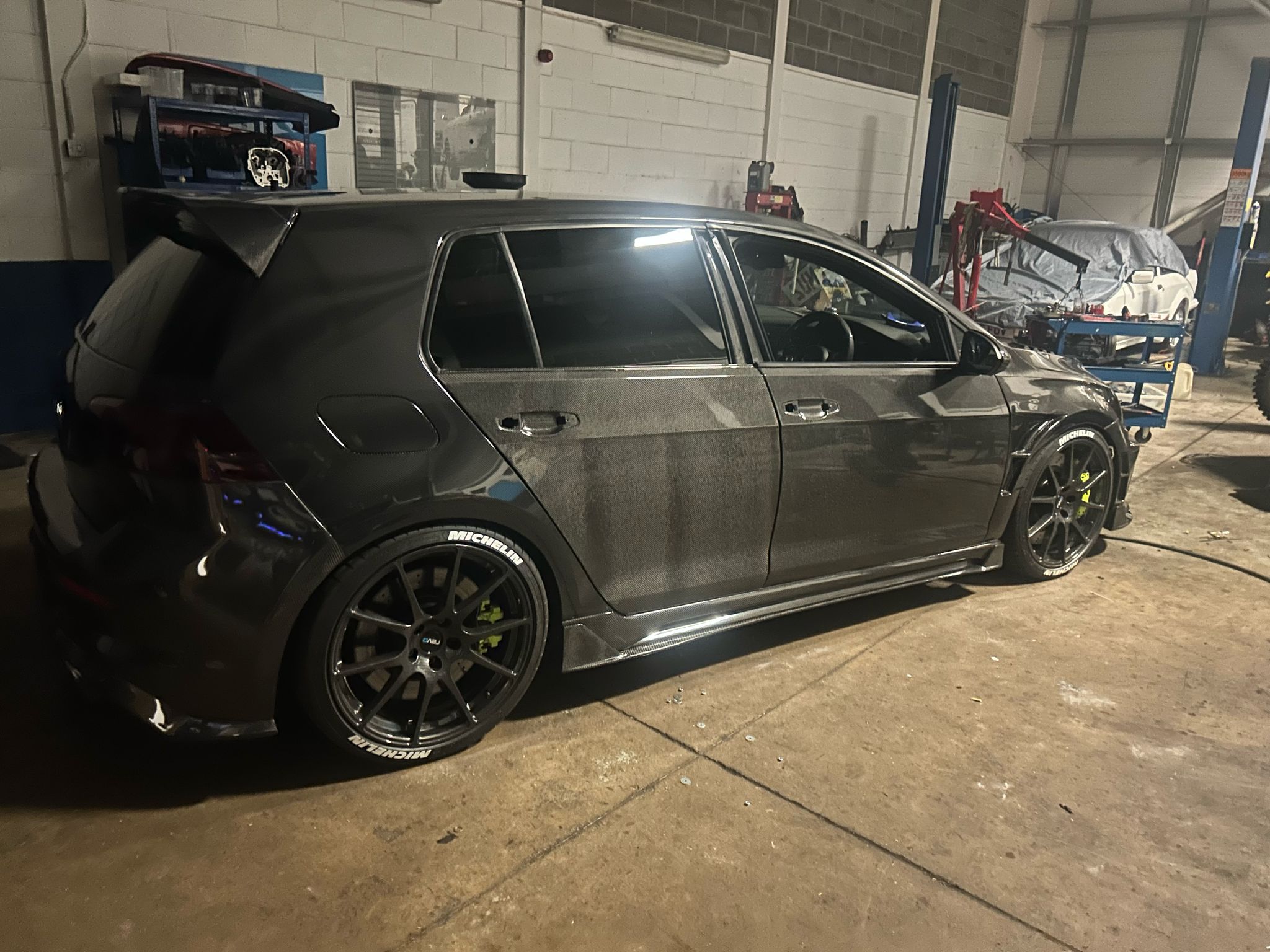 Volkswagen Golf Mk7/Mk7.5 (4 Door) OEM+ Double Sided Carbon Fibre Replacement Doors (4) (SE/GTI/R) Aftermarket Carbon Fiber Part / Bodykit - Robot Bodykits