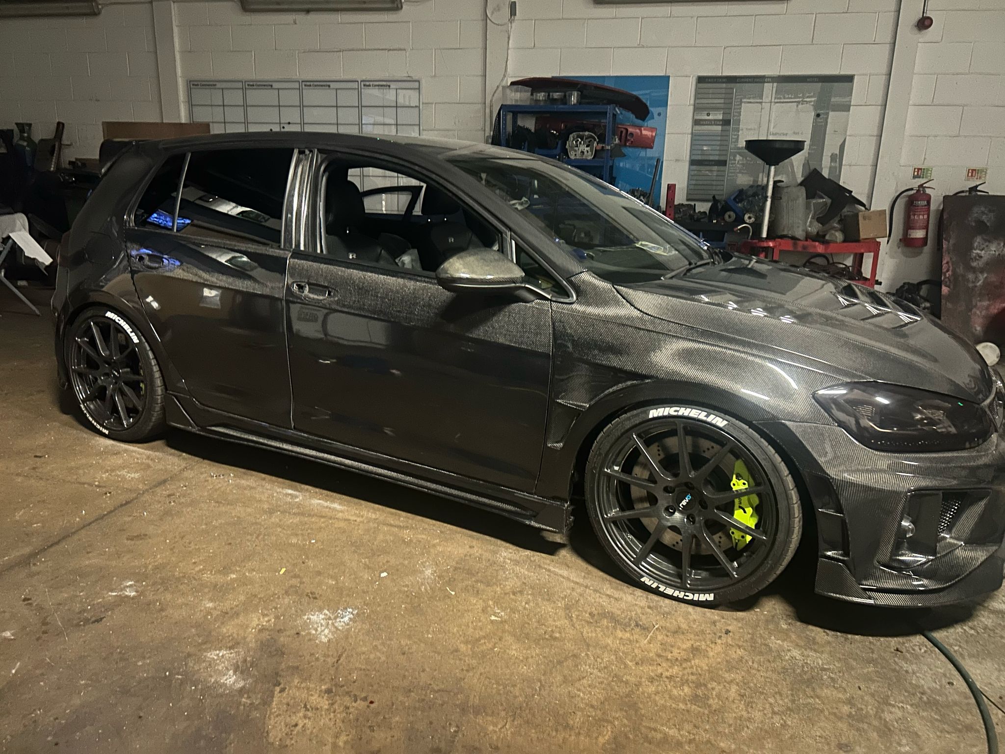 Volkswagen Golf Mk7/Mk7.5 (4 Door) OEM+ Double Sided Carbon Fibre Replacement Doors (4) (SE/GTI/R) Aftermarket Carbon Fiber Part / Bodykit - Robot Bodykits