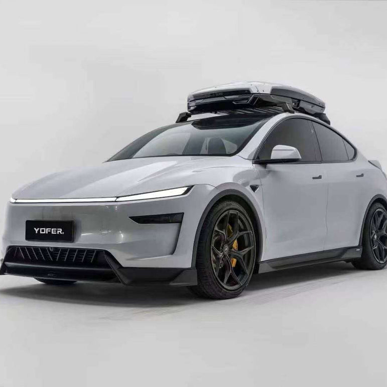 Yofer 2025+ Tesla Model Y Matte Black Lowline Kit Aftermarket Carbon Fiber Part / Bodykit - Robot Bodykits