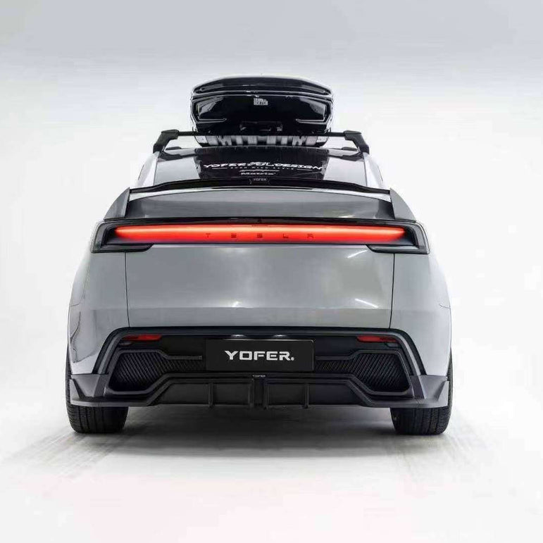 Yofer 2025+ Tesla Model Y Matte Black Lowline Kit Aftermarket Carbon Fiber Part / Bodykit - Robot Bodykits