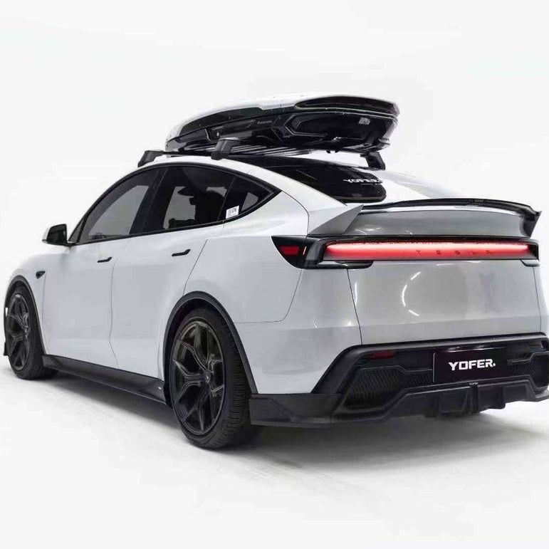 Yofer 2025+ Tesla Model Y Matte Black Lowline Kit Aftermarket Carbon Fiber Part / Bodykit - Robot Bodykits