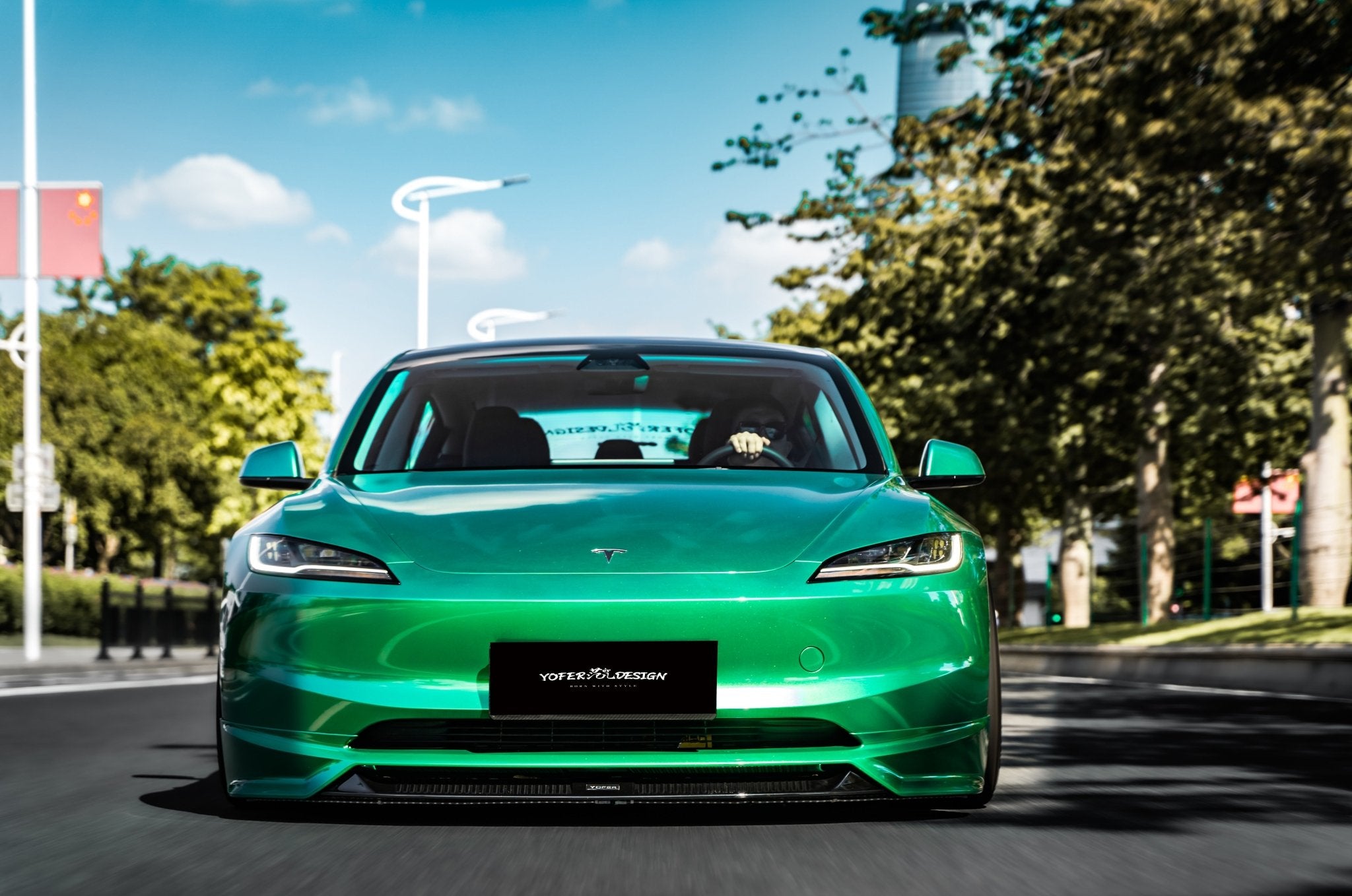 Yofer Tesla Model 3 2024+ Highland Full Polypropylene Painted Bodykit Aftermarket Carbon Fiber Part / Bodykit - Robot Bodykits