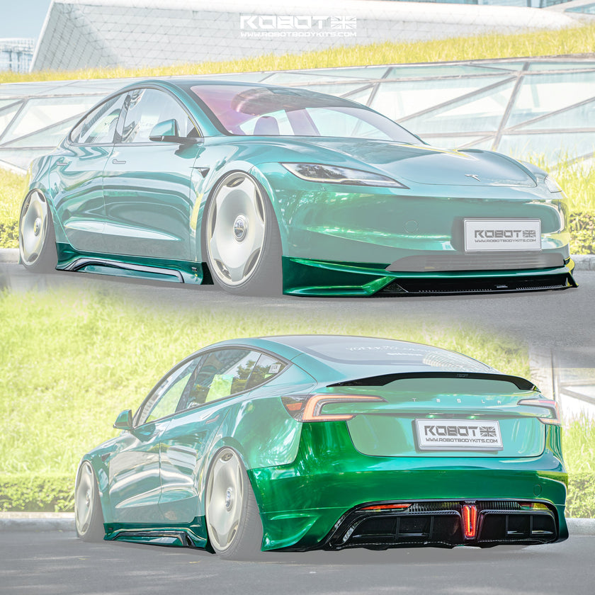 Yofer Tesla Model 3 2024+ Highland Full Polypropylene Painted Bodykit Aftermarket Carbon Fiber Part / Bodykit - Robot Bodykits