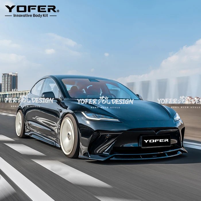 Yofer Tesla Model 3 2024+ Highland Full Polypropylene Painted Bodykit Aftermarket Carbon Fiber Part / Bodykit - Robot Bodykits