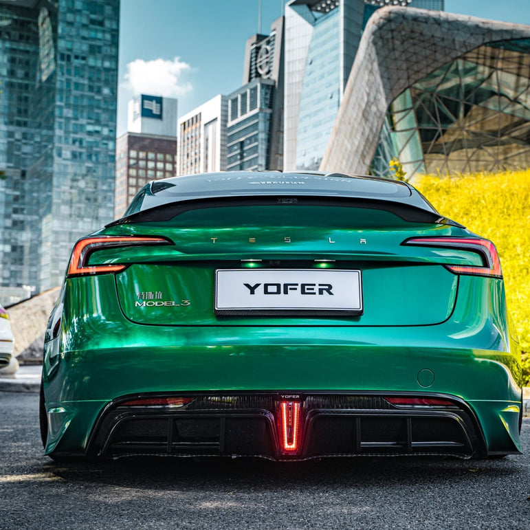 Yofer Tesla Model 3 2024+ Highland Full Polypropylene Painted Bodykit Aftermarket Carbon Fiber Part / Bodykit - Robot Bodykits