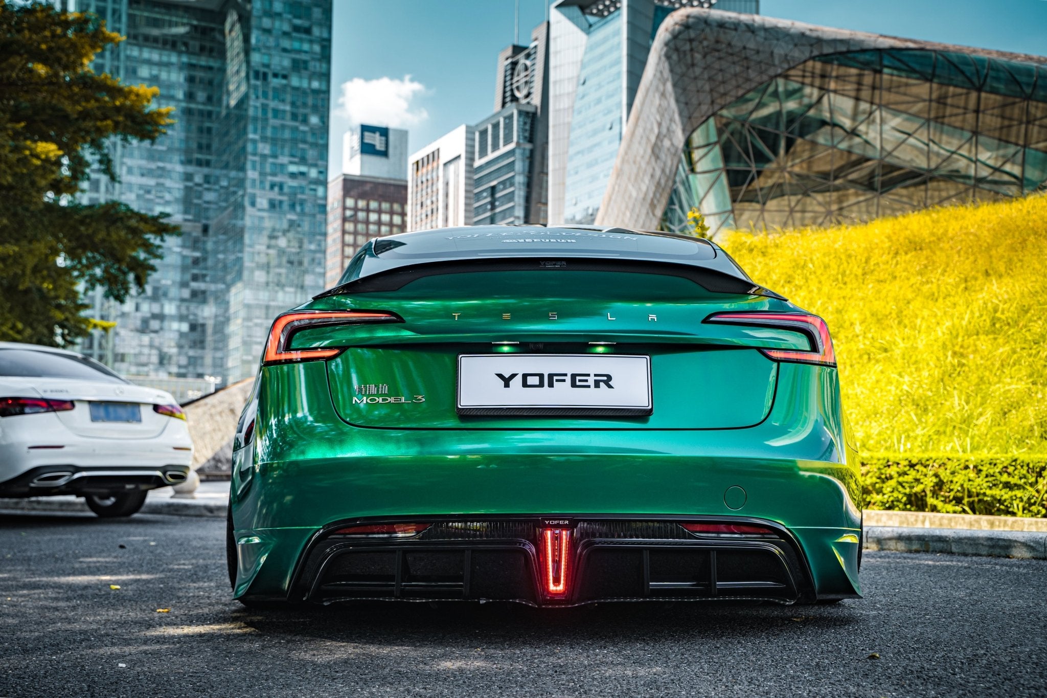 Yofer Tesla Model 3 2024+ Highland Full Polypropylene Painted Bodykit Aftermarket Carbon Fiber Part / Bodykit - Robot Bodykits