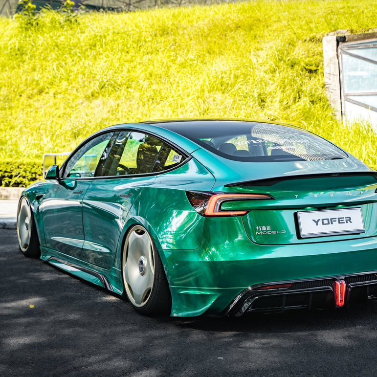 Yofer Tesla Model 3 2024+ Highland Full Polypropylene Painted Bodykit Aftermarket Carbon Fiber Part / Bodykit - Robot Bodykits