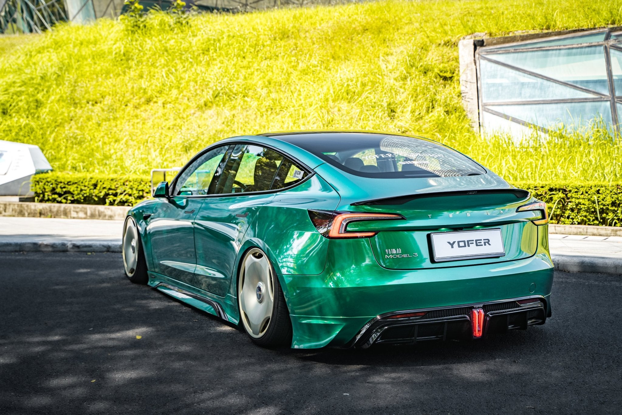 Yofer Tesla Model 3 2024+ Highland Full Polypropylene Painted Bodykit Aftermarket Carbon Fiber Part / Bodykit - Robot Bodykits