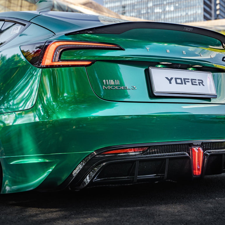 Yofer Tesla Model 3 2024+ Highland Full Polypropylene Painted Bodykit Aftermarket Carbon Fiber Part / Bodykit - Robot Bodykits