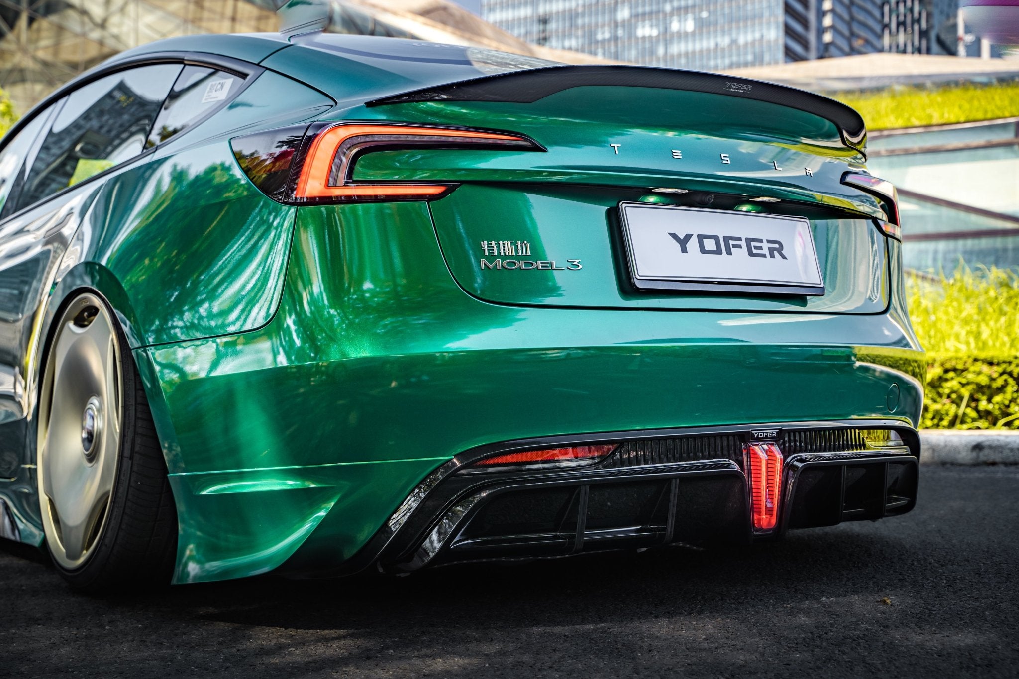 Yofer Tesla Model 3 2024+ Highland Full Polypropylene Painted Bodykit Aftermarket Carbon Fiber Part / Bodykit - Robot Bodykits
