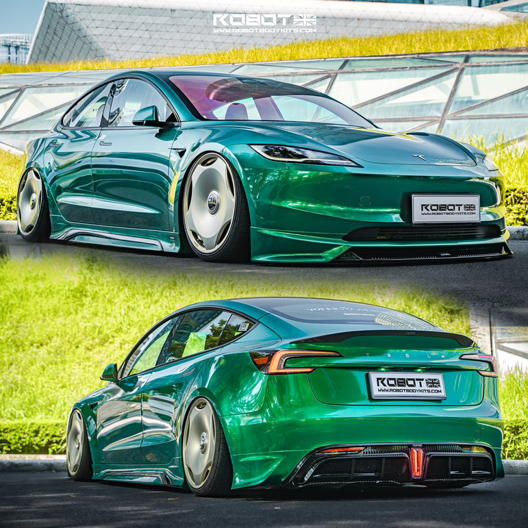Yofer Tesla Model 3 2024+ Highland Full Polypropylene Painted Bodykit Aftermarket Carbon Fiber Part / Bodykit - Robot Bodykits