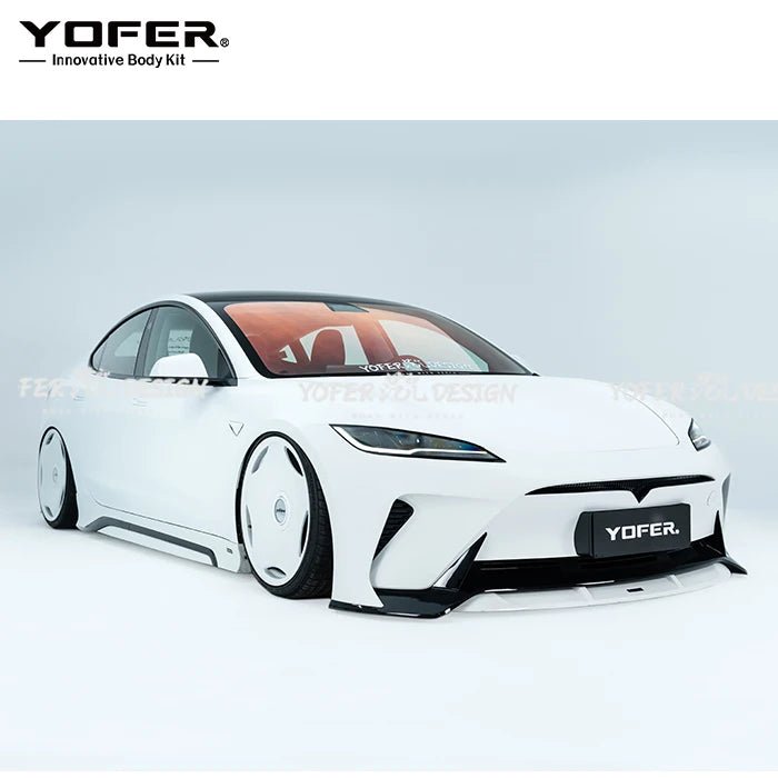 Yofer Tesla Model 3 2024+ Highland Full Polypropylene Painted Bodykit Aftermarket Carbon Fiber Part / Bodykit - Robot Bodykits