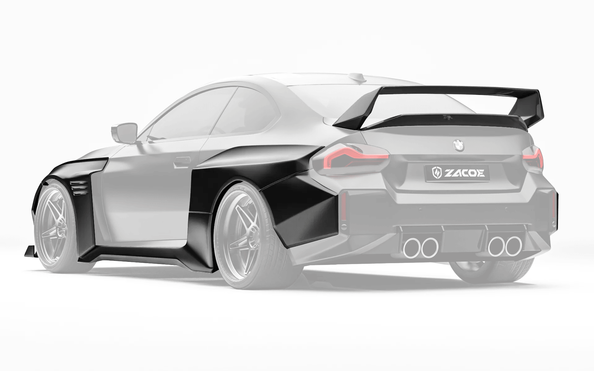 ZACOE BMW G87 M2 Carbon Fibre Widebody Kit (17pcs/set) Aftermarket Carbon Fiber Part / Bodykit - Robot Bodykits