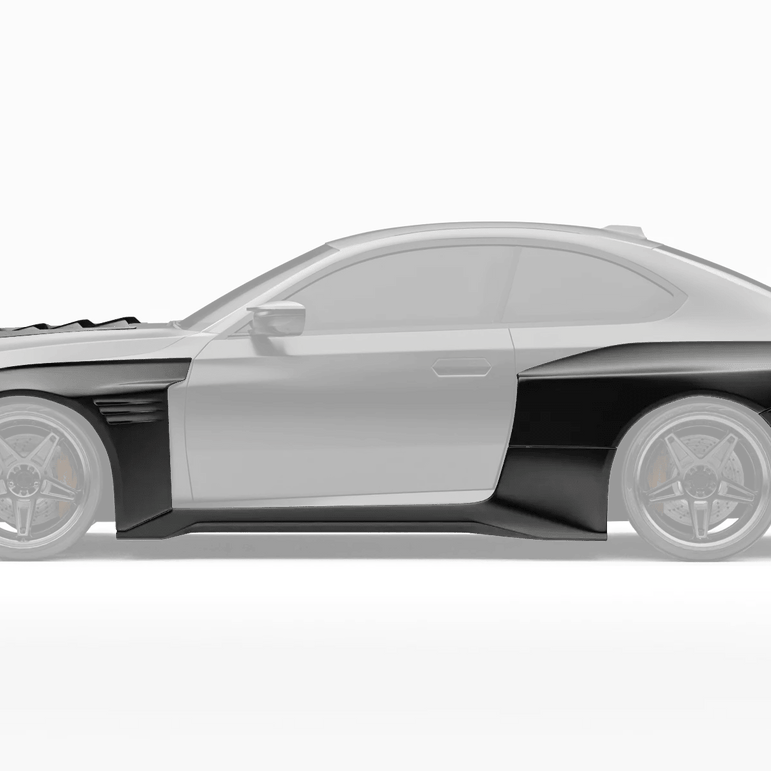 ZACOE BMW G87 M2 Carbon Fibre Widebody Kit (17pcs/set) Aftermarket Carbon Fiber Part / Bodykit - Robot Bodykits