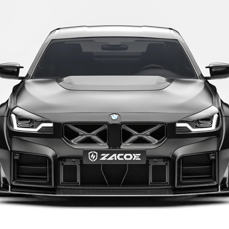 ZACOE BMW G87 M2 Carbon Fibre Widebody Kit (17pcs/set) Aftermarket Carbon Fiber Part / Bodykit - Robot Bodykits