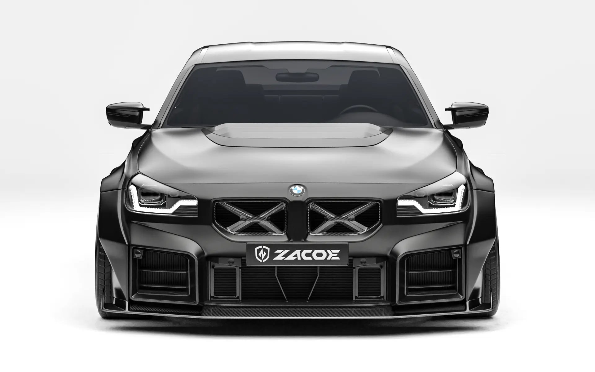 ZACOE BMW G87 M2 Carbon Fibre Widebody Kit (17pcs/set) Aftermarket Carbon Fiber Part / Bodykit - Robot Bodykits