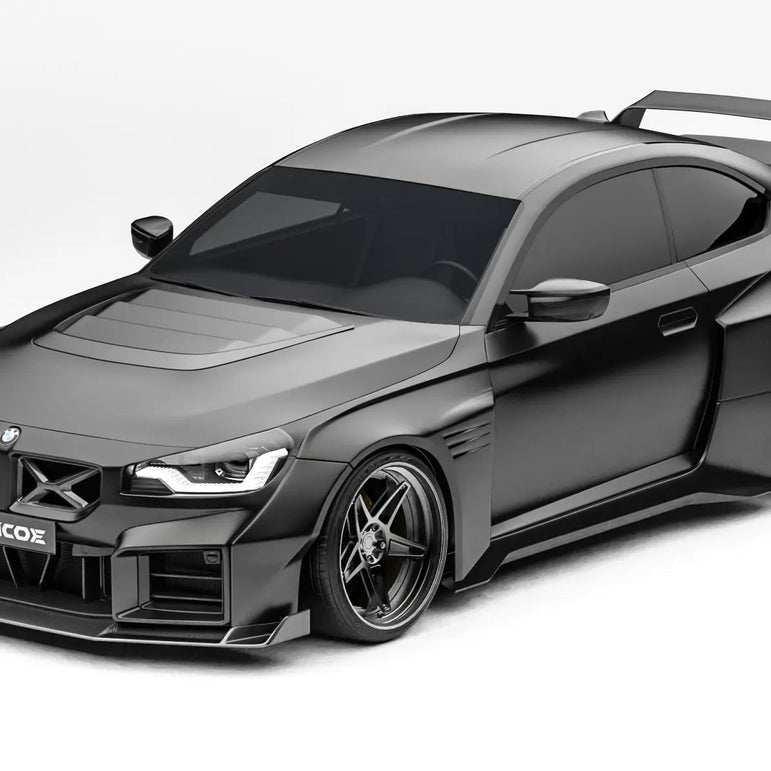 ZACOE BMW G87 M2 Carbon Fibre Widebody Kit (17pcs/set) Aftermarket Carbon Fiber Part / Bodykit - Robot Bodykits