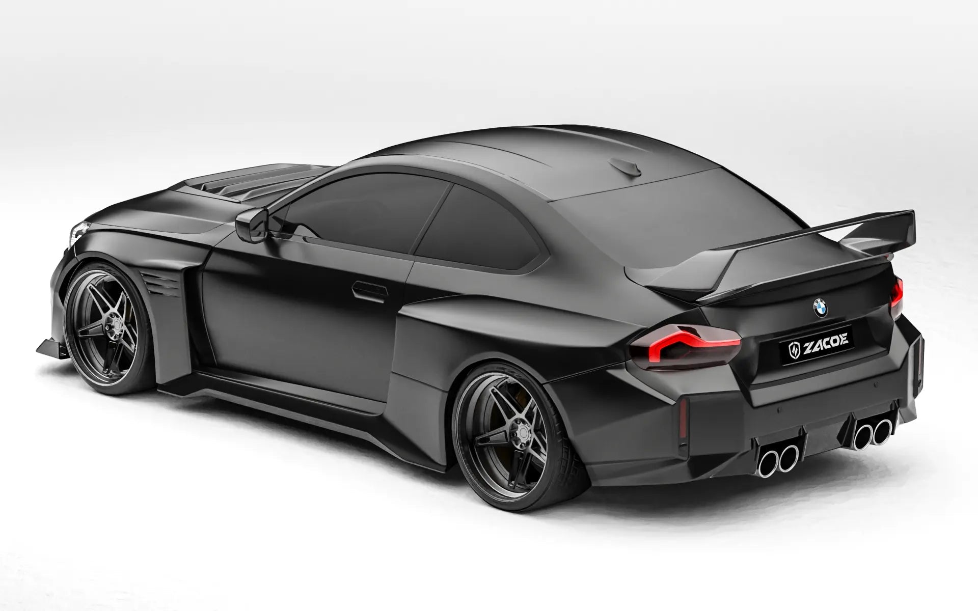 ZACOE BMW G87 M2 Carbon Fibre Widebody Kit (17pcs/set) Aftermarket Carbon Fiber Part / Bodykit - Robot Bodykits