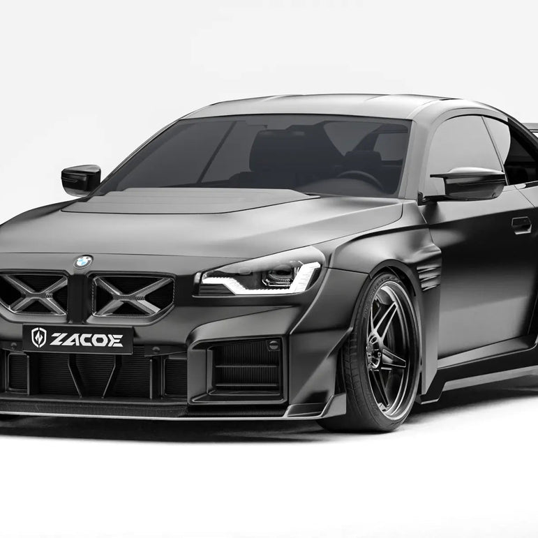 ZACOE BMW G87 M2 Carbon Fibre Widebody Kit (17pcs/set) Aftermarket Carbon Fiber Part / Bodykit - Robot Bodykits