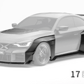 ZACOE BMW G87 M2 Carbon Fibre Widebody Kit (17pcs/set) Aftermarket Carbon Fiber Part / Bodykit - Robot Bodykits