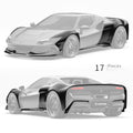 ZACOE Ferrari 296 GTB Carbon Fibre Widebody kit (17pcs/set) Aftermarket Carbon Fiber Part / Bodykit - Robot Bodykits