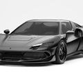 ZACOE Ferrari 296 GTB Carbon Fibre Widebody kit (17pcs/set) Aftermarket Carbon Fiber Part / Bodykit - Robot Bodykits