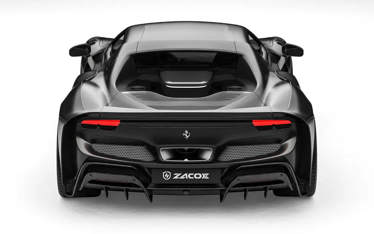 ZACOE Ferrari 296 GTB Carbon Fibre Widebody kit (17pcs/set) Aftermarket Carbon Fiber Part / Bodykit - Robot Bodykits