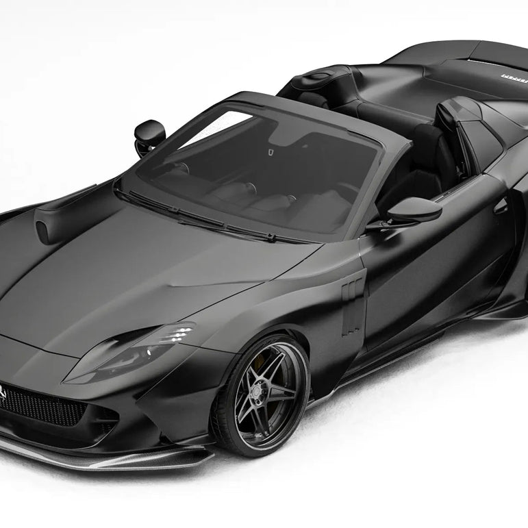 ZACOE Ferrari 812 GTS Carbon Fibre Widebody kit (12pcs/set) Aftermarket Carbon Fiber Part / Bodykit - Robot Bodykits