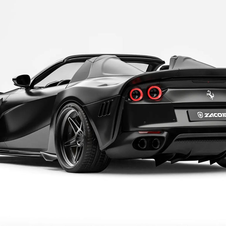 ZACOE Ferrari 812 GTS Carbon Fibre Widebody kit (12pcs/set) Aftermarket Carbon Fiber Part / Bodykit - Robot Bodykits