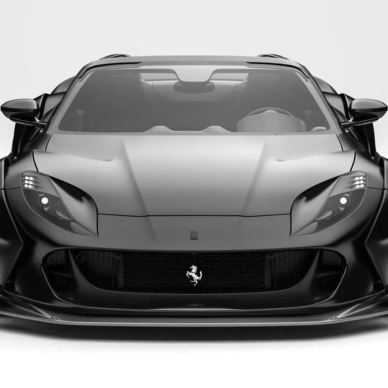 ZACOE Ferrari 812 GTS Carbon Fibre Widebody kit (12pcs/set) Aftermarket Carbon Fiber Part / Bodykit - Robot Bodykits